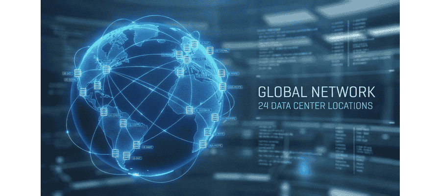 Global Free VPS Server Locations - 24 Data Centers Worldwide